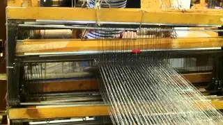 360 degree view of weaving on dobby loom