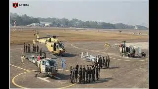 Nepal Army officers visit Combat Army Aviation Training School at Nasik #indianarmy  #nepaliarmy