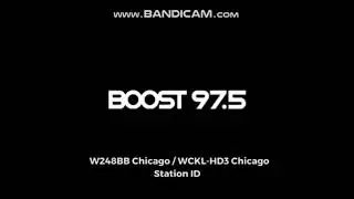 W248BB / WCKL-HD3 97.5: Boost 97.5 - Chicago, IL - Station ID - January, 2022