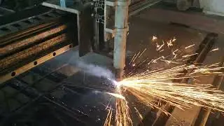 Hypertherm duramax (AliExpress copy) + makin cut65 pilot myplasm CNC #6mm steel first cut 
