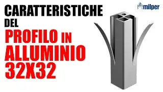 APPLICAZIONE MILPER : Come utilizzare la cava del profilo 32x32