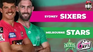 SYDNEY SIXERS vs MELBOURNE STARS | BBL 11 Live Stream Reaction