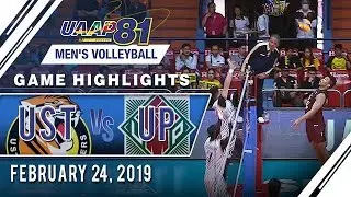 UAAP 81 MV: UST vs. UP | Game Highlights | February 24, 2019