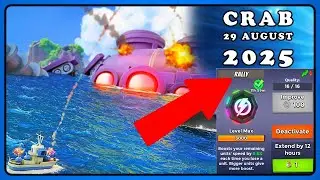 Boom Beach: Mega Crab 29 August 2025.