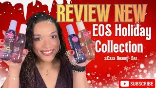 Обзор НОВОЙ праздничной коллекции EOS: спрей для тела и лосьон для тела #newrelease #beauty #body...