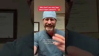 Why don't we ever hear about heart cancer? #doctor #fypシ #surgeon #heartdoctor #heartdoctor #cardio