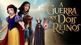 BRANCA de NEVE e MULHER MARAVILHA, A Guerra dos Dois Reinos #aventurainfantil #canalinfantil