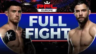 ONE SHOT FINISH!! | Connor Hughes v Sebastien Di Franco | Full Fight | PFL Europe 1, 2025