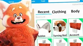 MAKING TURNING RED MEI LEE a ROBLOX ACCOUNT