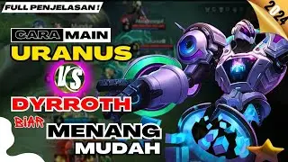 Cara main uranus gak mati mati || Build & emblem uranus terkuat dan tersakit 2024-MOBILE LEGENDS