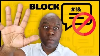 BLOCK Certain Words On YouTube Comments