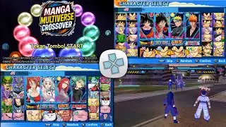 DBZ TTT - Manga Multiverse Crossover v1 PPSSPP | My First TTT Mod