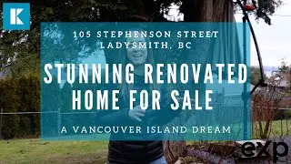 🌊 Live in the Seaside Town of Ladysmith BC - HOME FOR SALE!