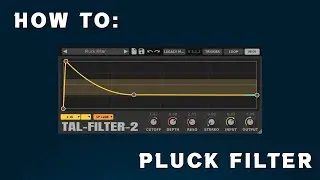 How to make a pluck/envelope follower filter (with a free plugin)