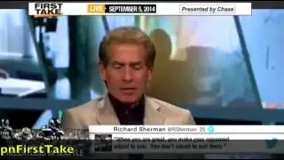 First Take   Was Aaron Rodgers Scared Of Richard Sherman !