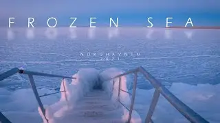 Frozen See, Nordhavnen, Denmark 4K