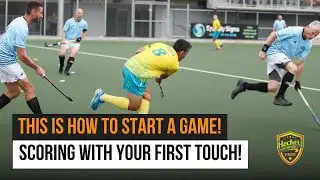 THIS is How You Start A Game (Scoring With Your First Touch!) in Field Hockey