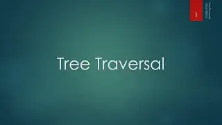 27 Tree Traversal