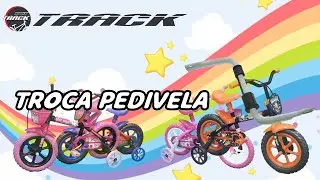Troca Pedivela - Bicicleta TRACK Aro 12