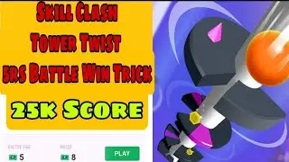 Tower twist gameplay |Tower twist 5rs Gameplay | skill Clash | tower twist score 25k
