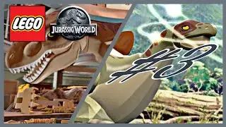 lego jurassic world (ep 3)fazendo as fases rex vr vaptor e a o mundo perdido no jurassic Park 2👍