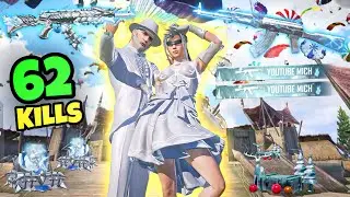 62 KILLS!😱 NEW BEST RUSH GAMEPLAY With WEDDING DRESS🔥 | PUBG MOBILE