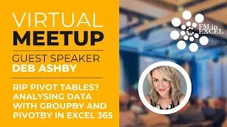 RIP PivotTables? Analysing Data with GROUPBY and PIVOTBY in Excel 365