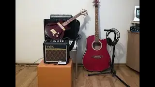 Комбоусилитель для укулеле. Vox mini 3 G2, Fender GT 40, MGT-4 footswitch, Vox AP-2.