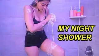 My Late Night Shower Routine | Hair care, Body care, Oil cleansing + MORE