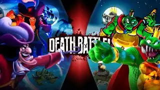 Death Battle Trailer: Captain Hook vs King K. Rool (Disney vs Nintendo)