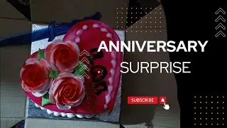 bhaiya ne diya anniversary surprise bhabhi Hui emotional 😭 #A K VLOGGER-01