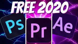FREE 2020 Adobe Premier Pro, After Effects And Photoshop Bundle!