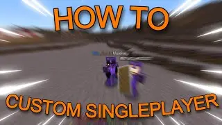 HOW TO GET CUSTOM SINGLEPLAYER SERVERS! NOT CLICKBAIT 🔥🔥🔥😁😁😁