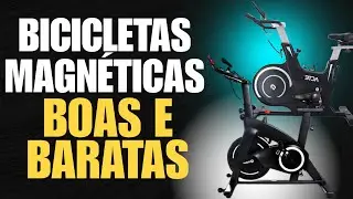 TOP 4🏆 BICICLETAS ERGOMÉTRICAS MAGNÉTICAS BOAS E BARATAS | LISTA ATUALIZADA