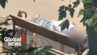 Vancouver Hospital discharging patients onto street bench: Resident