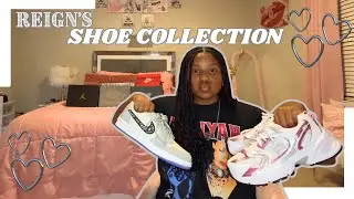 BACK 2 SCHOOL SHOE COLLECTION 🫧👟| finshline and footlocker | jordans, knu skl vans || Reign Bishop 💞