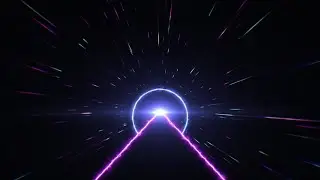 fast through neon hyperspace highway vj loop #background #stage #light #vj
