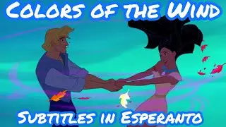 Colors of the Wind - Translation and Subtitles in Esperanto