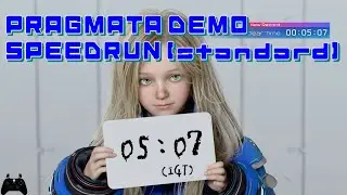 PRAGMATA sketchbook/demo Any% speedrun (Standard)  / プラグマタ体験版TA (難易度Standard) - 5:07