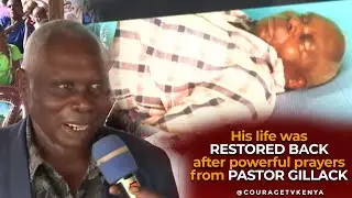 HIS LIFE WAS RESTORED BACK AFTER POWERFUL PRAYERS FROM PASTOR GILLACK