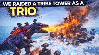 I OFFLINED A TRIBE TOWER! | SP2OP | ARK SURVIVAL ASCENDED
