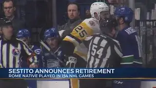 Sestito announces retirement
