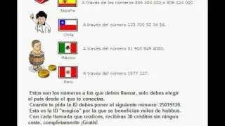 Cr&eacute;ditos HabboHotel Gratis! Sencillo y 100% seguro!