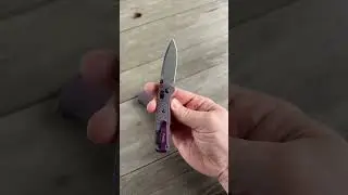 Benchmade Goes Deep Purple!!  #shorts
