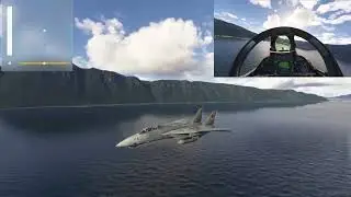 🦅 F 14 Tomcat Canyon Run  Top Gun Tribute  MSFS 2024