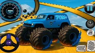 Monster Truck Stunt Racing - Monster Truck Mega Ramp Racing - Android GamePlay #63