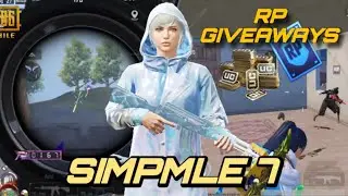 PUBG Mobile | Simple 7 |INSANE FIGHTS 🔥 + ROYAL PASS GIVEAWAY 🎁