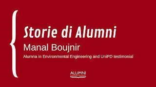 Storie di Alumni - Manal Boujnir