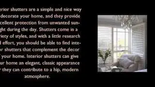How to Buy Interior Window Shutters