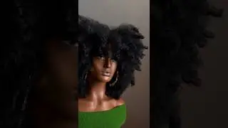 The FINGERCOMBER KINKY KURLY AFRO styling unit #wigs#wigtutorial #wigtutorial #wiginstall#wigreview